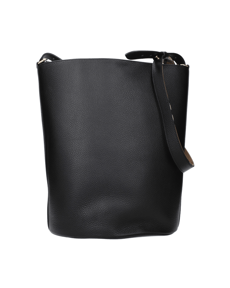 Burberry Black Leather Handbag Glam Steals