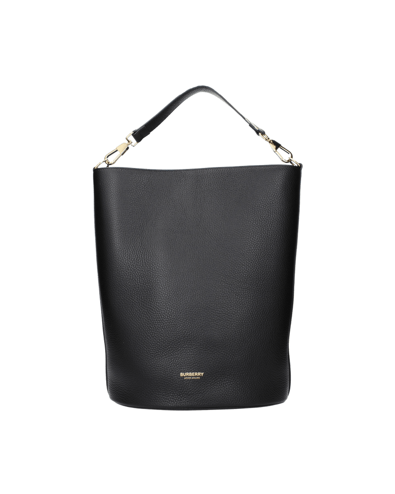 Burberry Black Leather Handbag Glam Steals