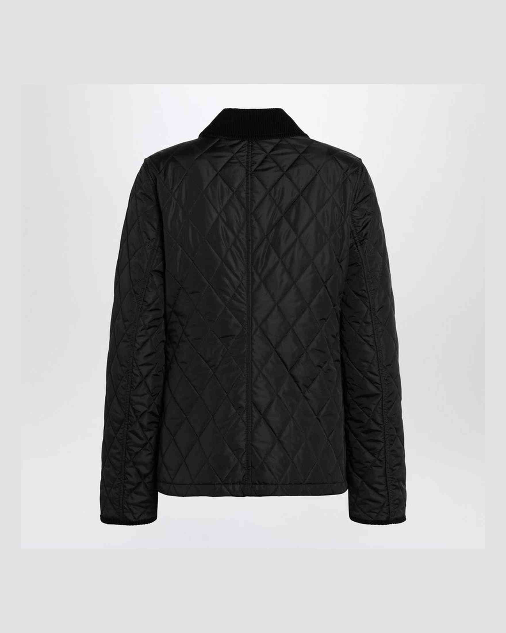 Burberry Black Nylon Quilted Jacket Glam Steals