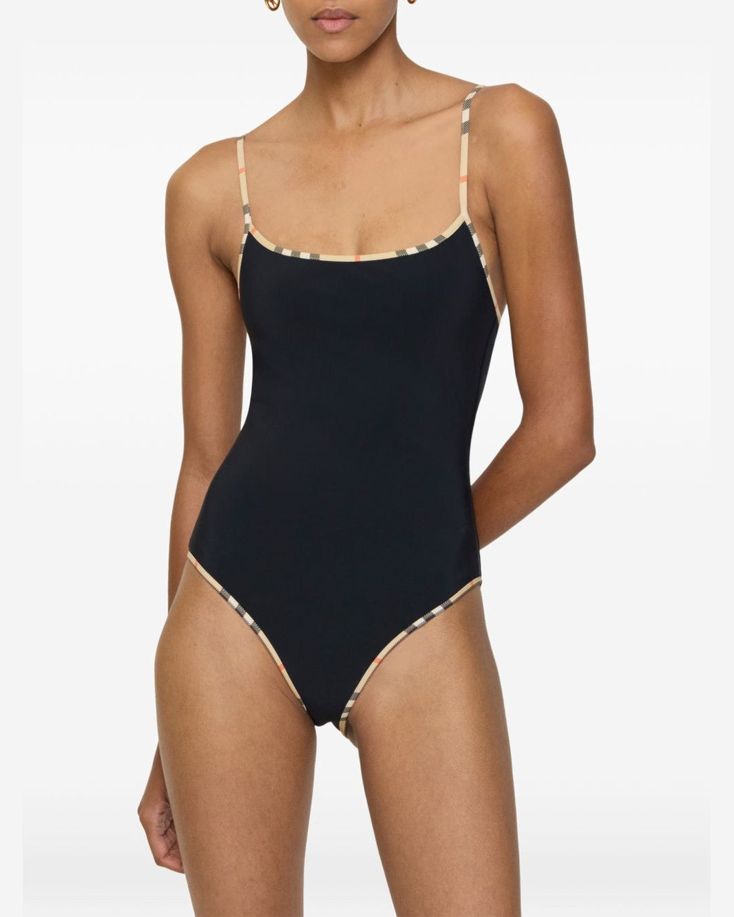 Burberry Black One Piece Swimsuits One-Piece Swimsuits