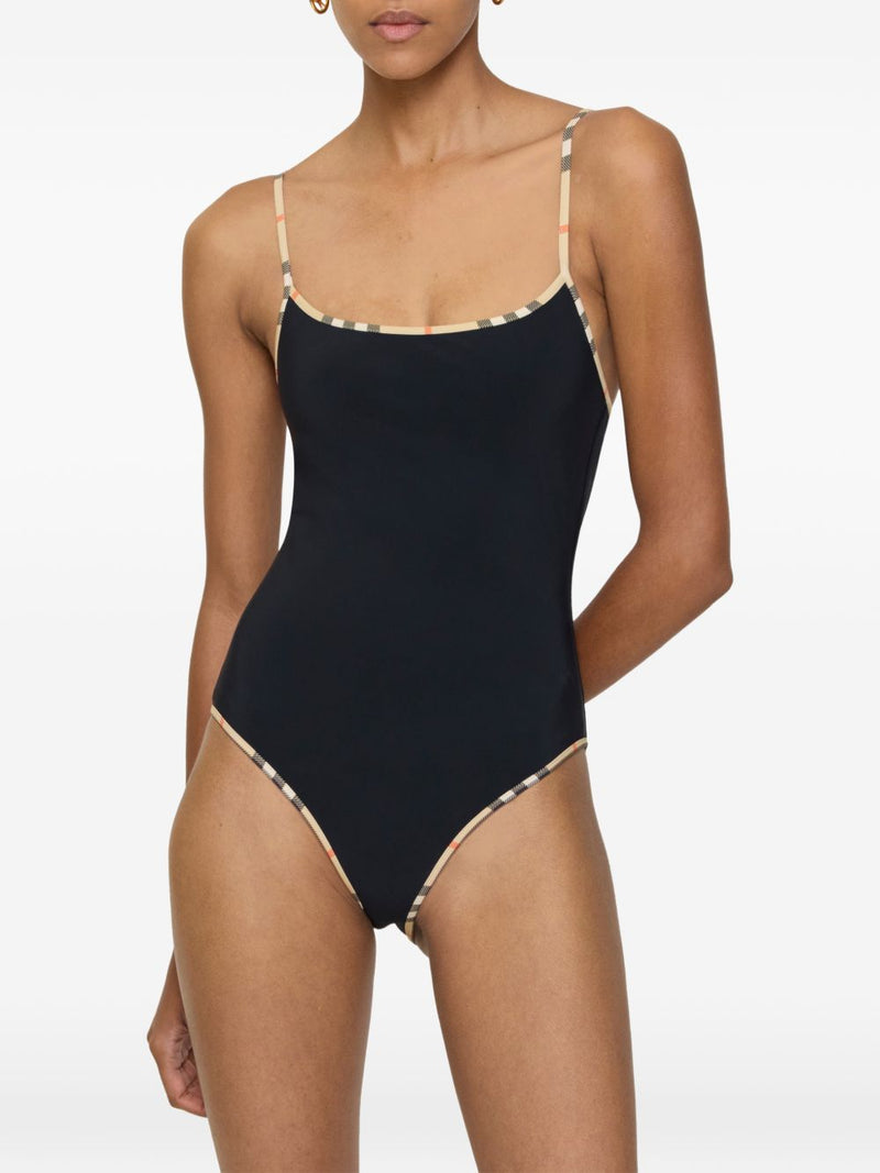 Burberry Black One Piece Swimsuits Glam Steals