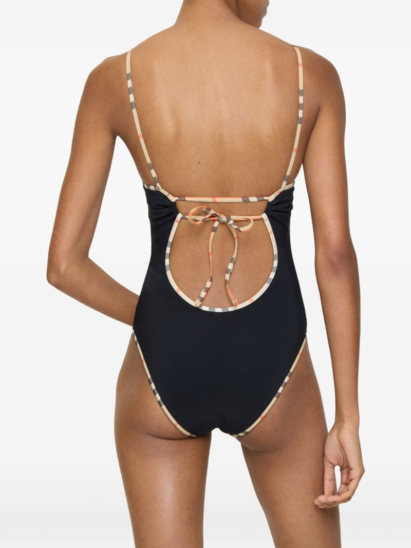 Burberry Black One Piece Swimsuits Glam Steals