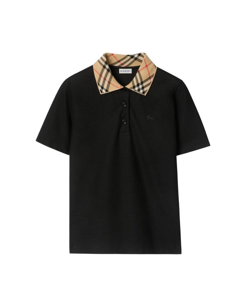 Burberry Black Polo T-shirt Glam Steals