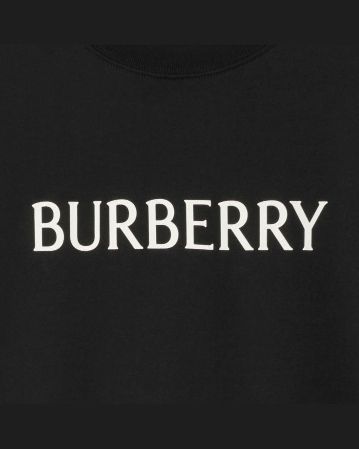Burberry Black Polo T-Shirt Topwear