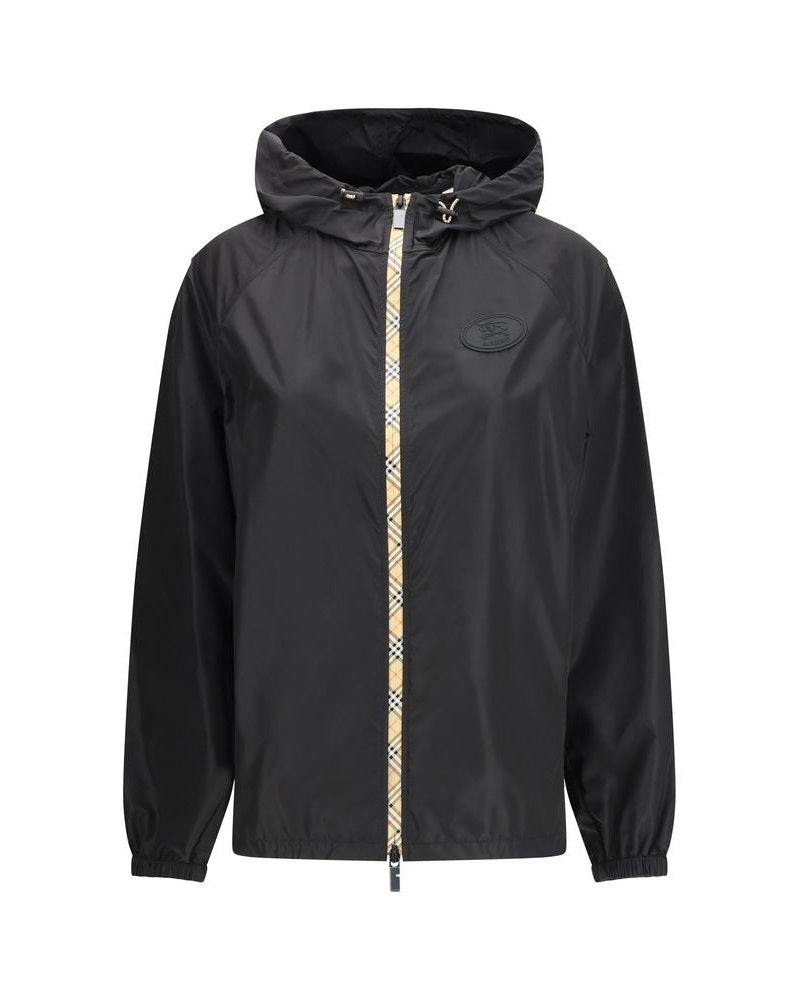 Burberry Black Polyamide Coat 