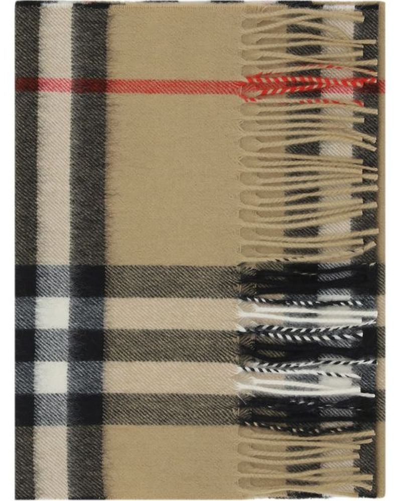 Burberry Brown Cashmere Scarf Glam Steals