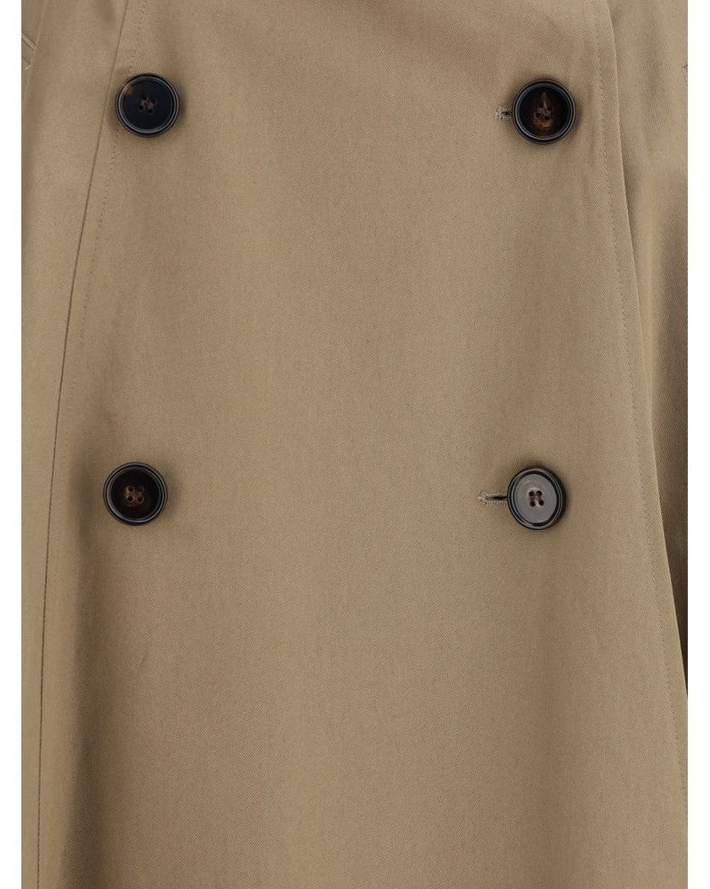 Burberry Brown Cotton Midi Skirt Glam Steals