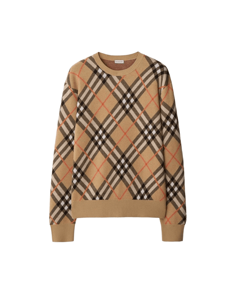 Burberry Brown Elastane Sweatshirt Glam Steals
