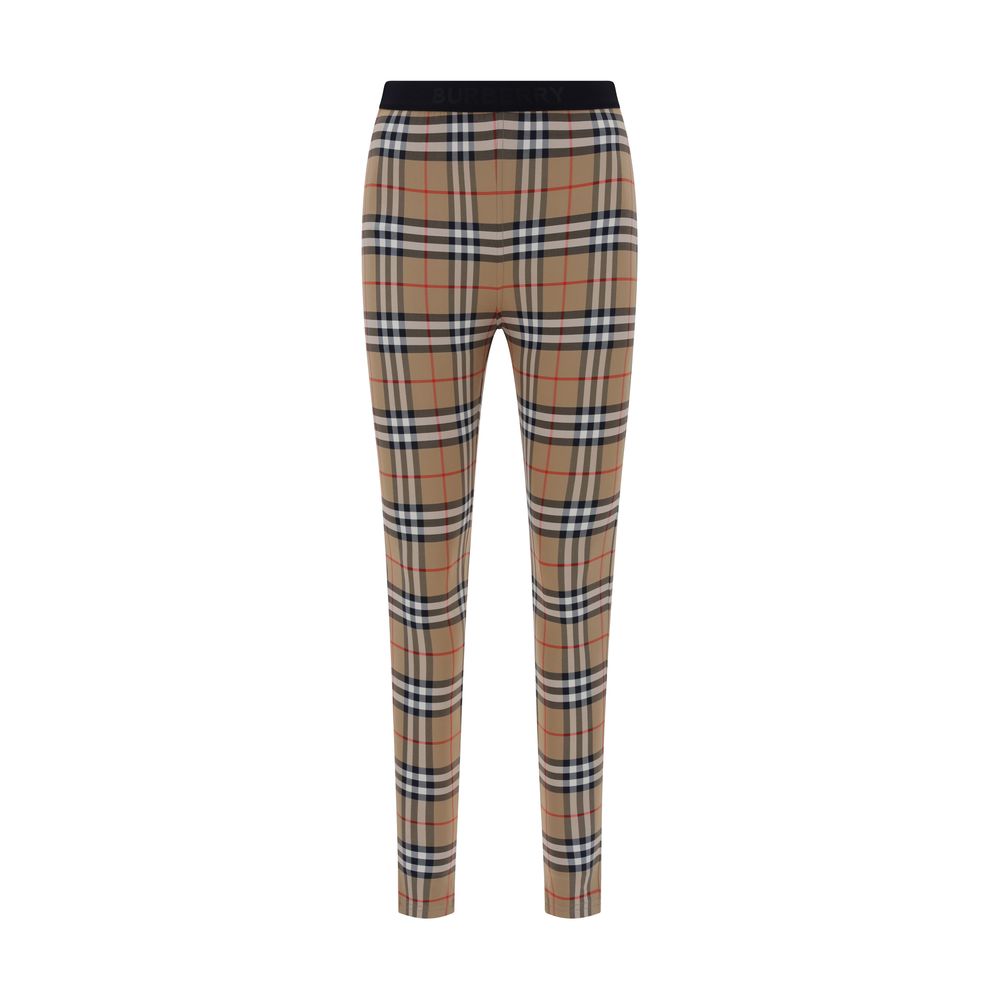 Burberry Brown Polyamide Leggings Glam Steals