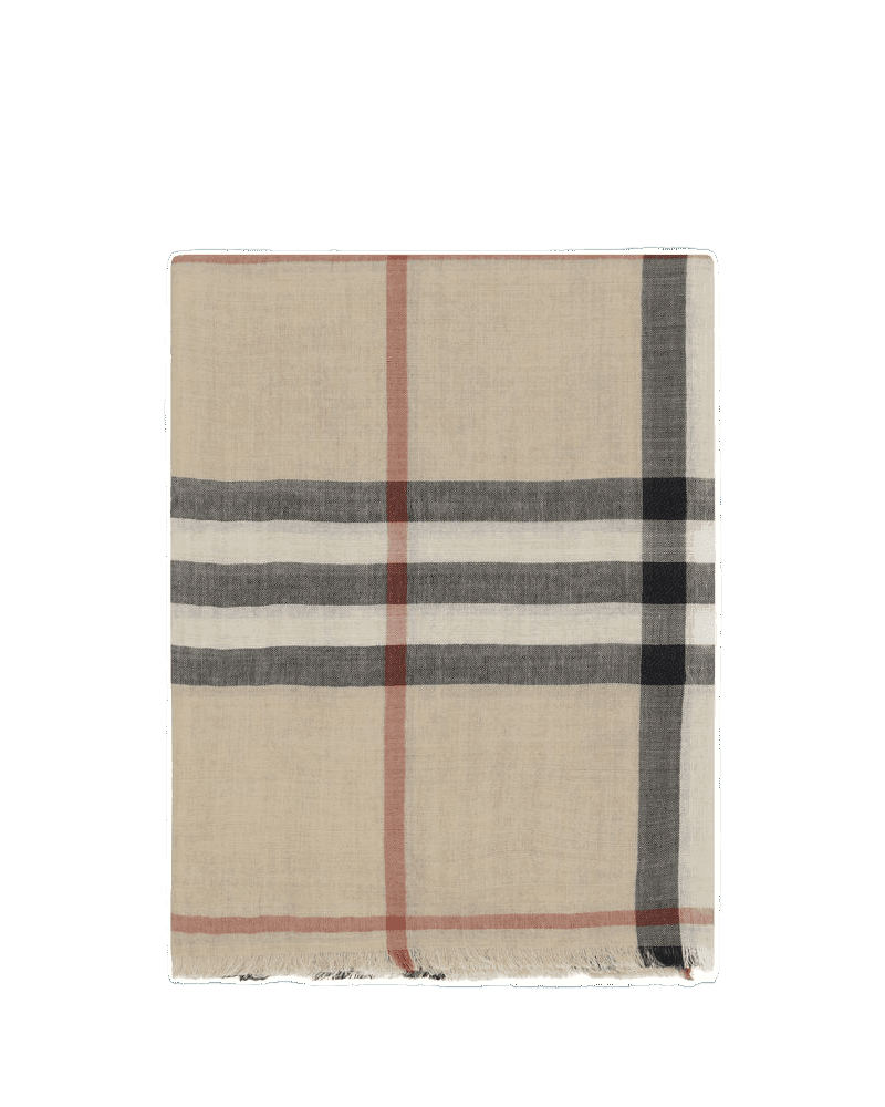 Burberry Brown Silk Scarf Glam Steals