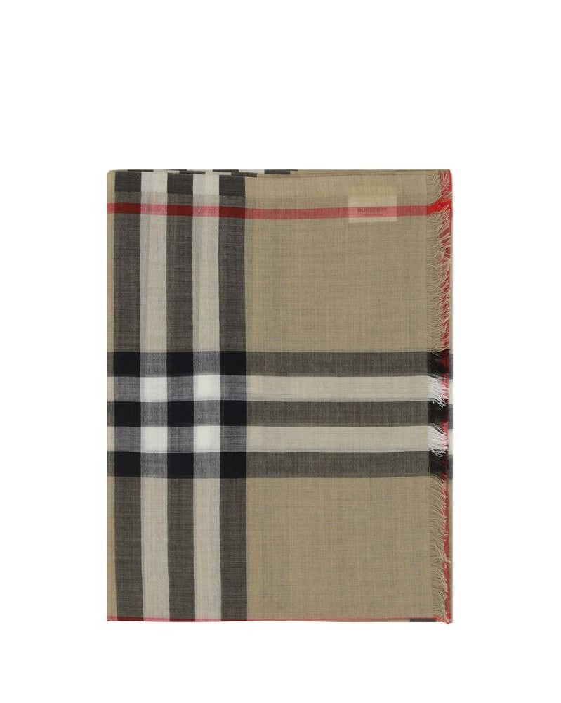 Burberry Brown Silk Scarf Glam Steals