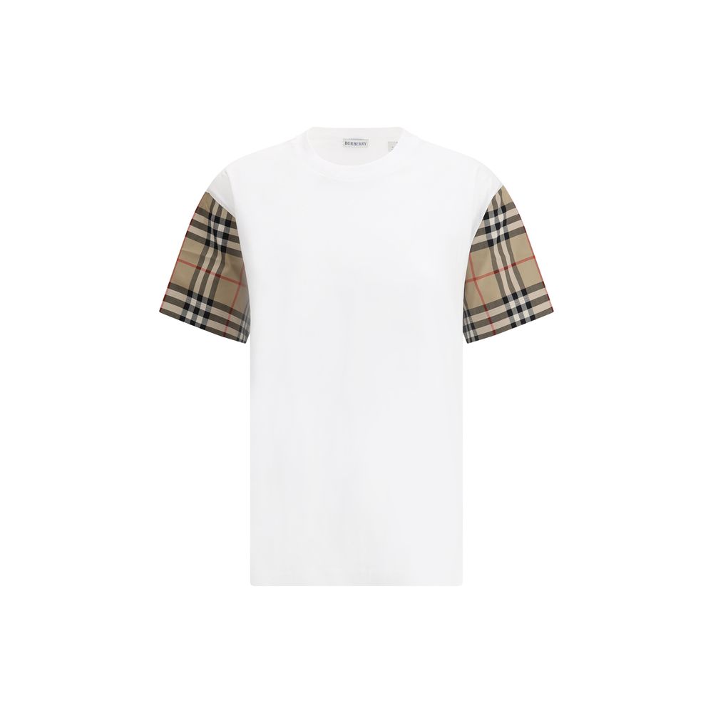 Burberry Check Archive Sleeve T-Shirt Glam Steals