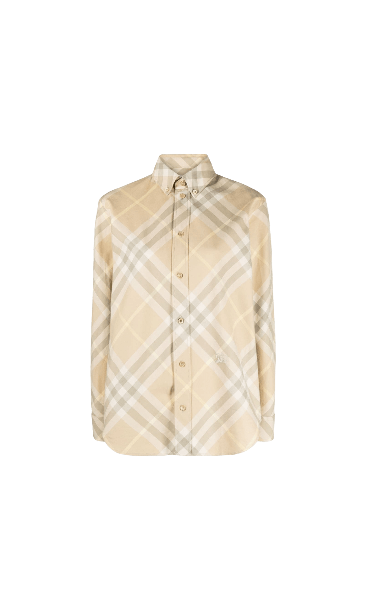 Burberry Check Motif Shirt Glam Steals