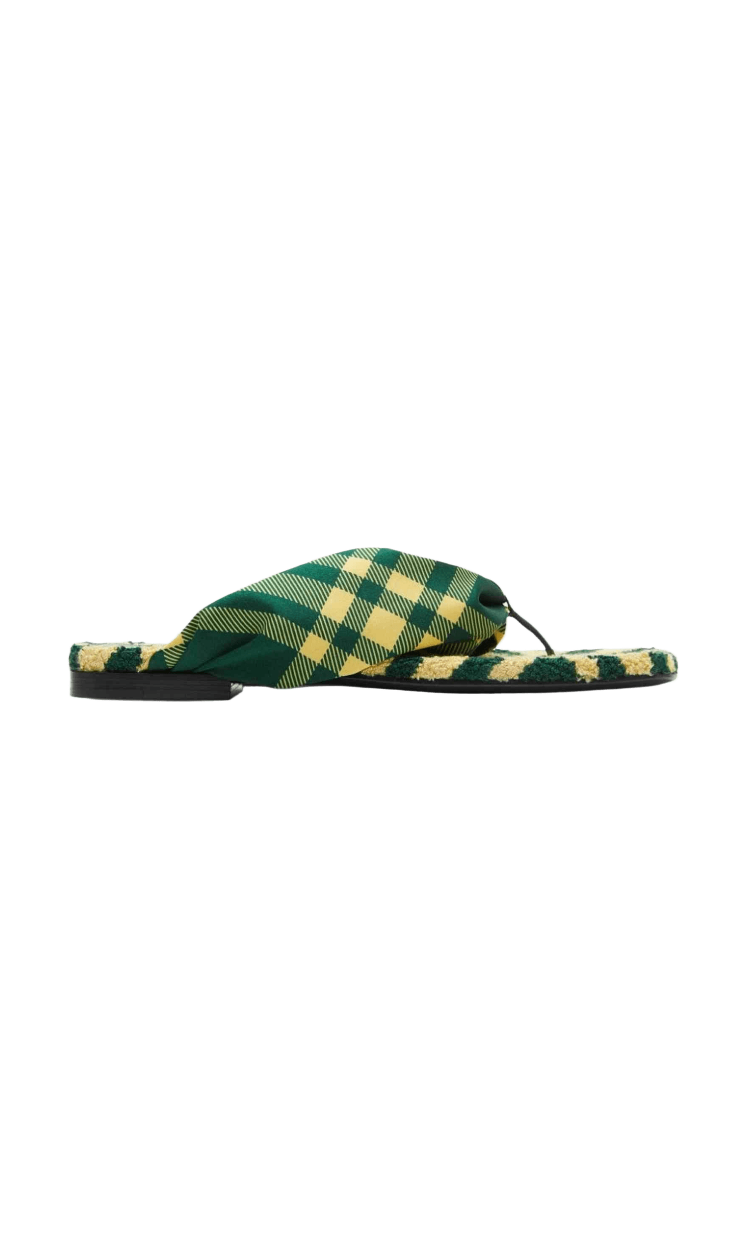 Burberry Check Pool Flat Slides Glam Steals