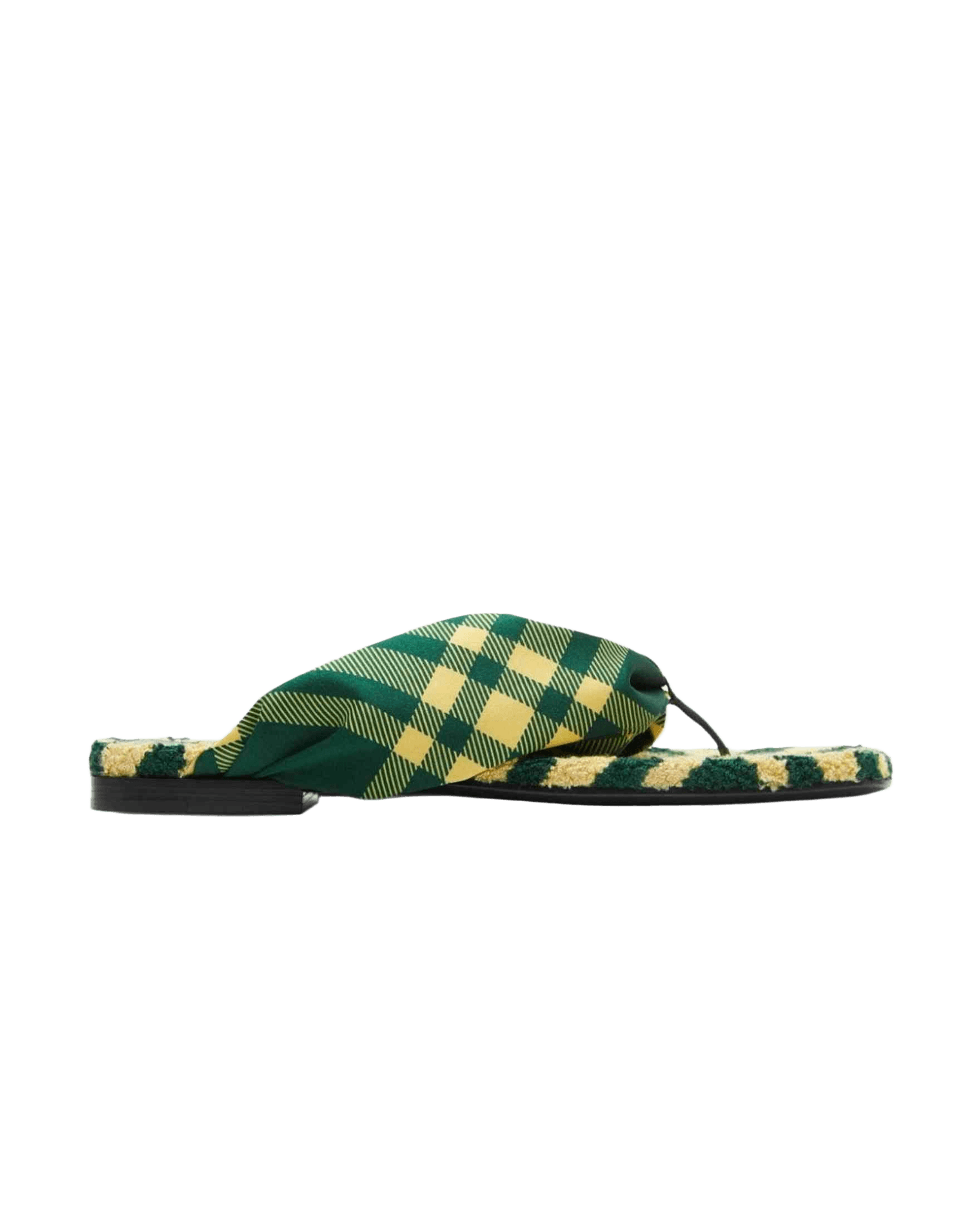 Burberry Check Pool Flat Slides Glam Steals