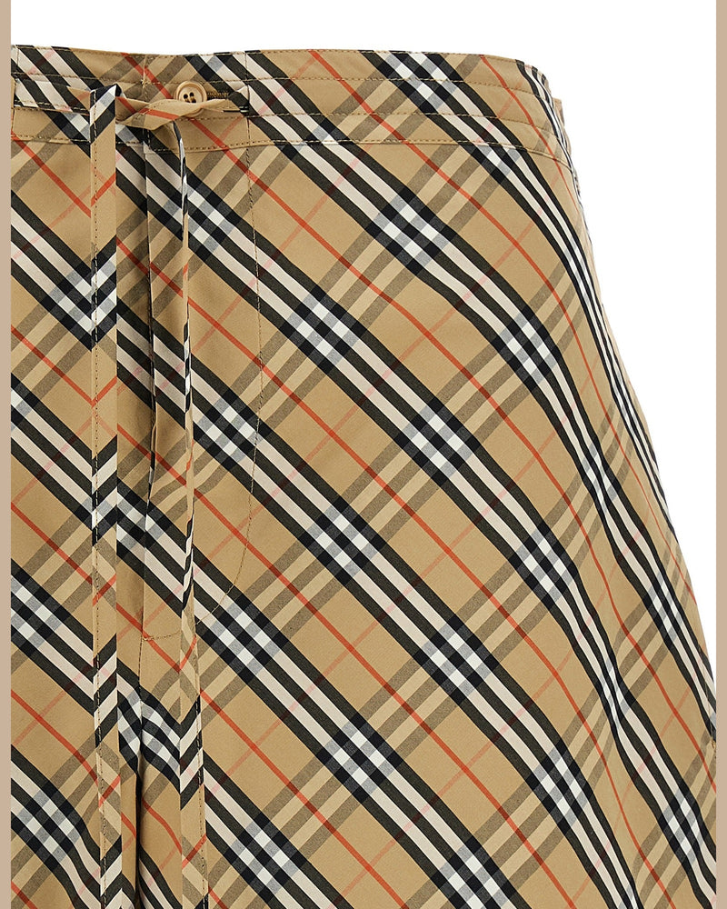 Burberry Check Shorts Glam Steals