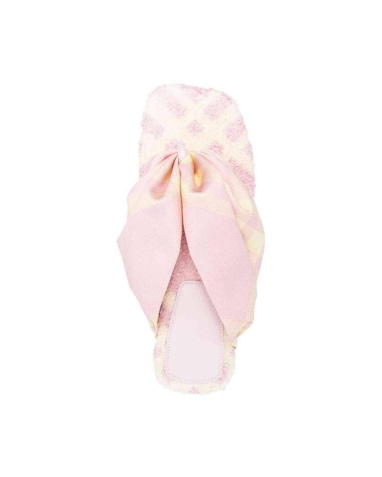 Burberry Check Thong Sandals Glam Steals