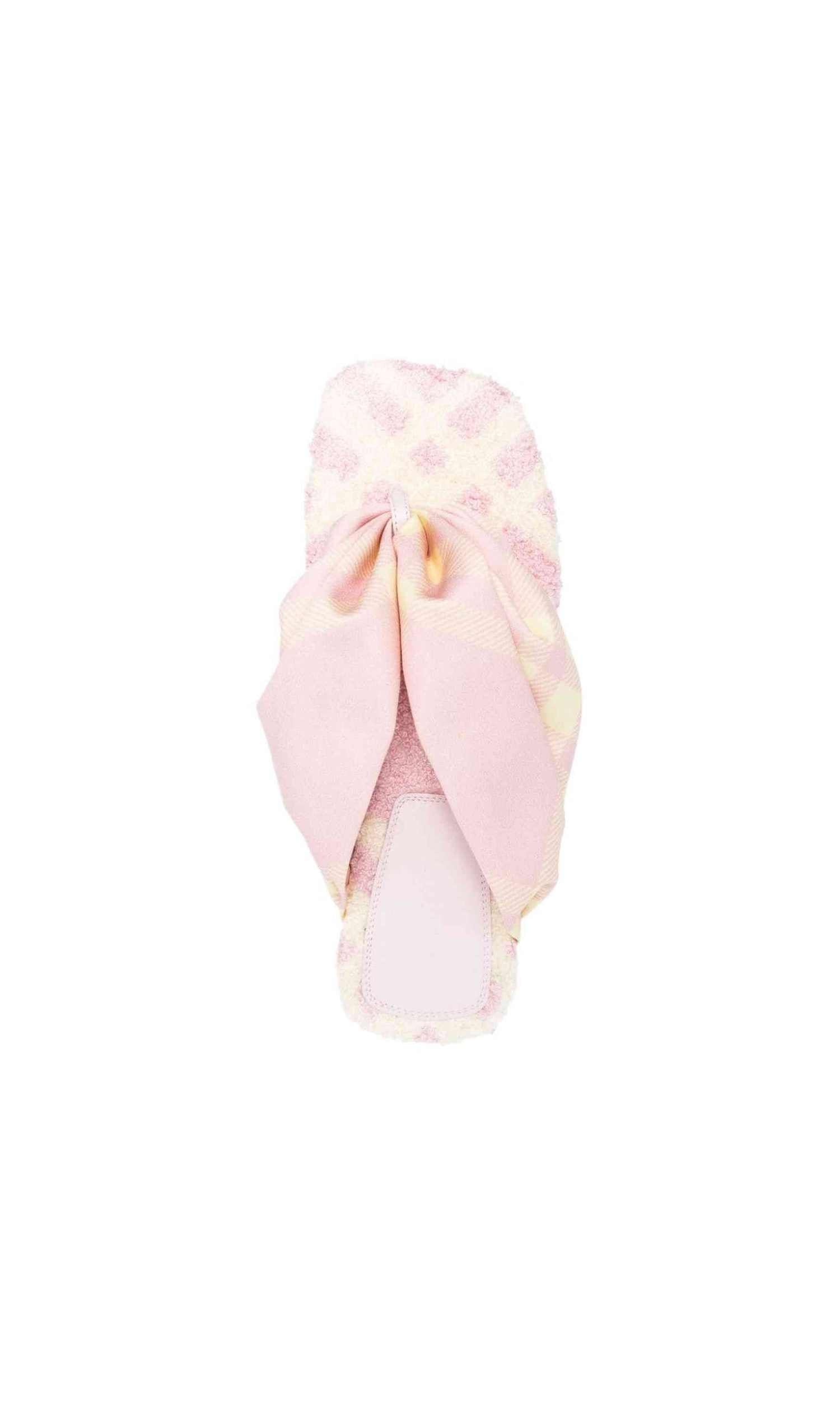 Burberry Check Thong Sandals Glam Steals
