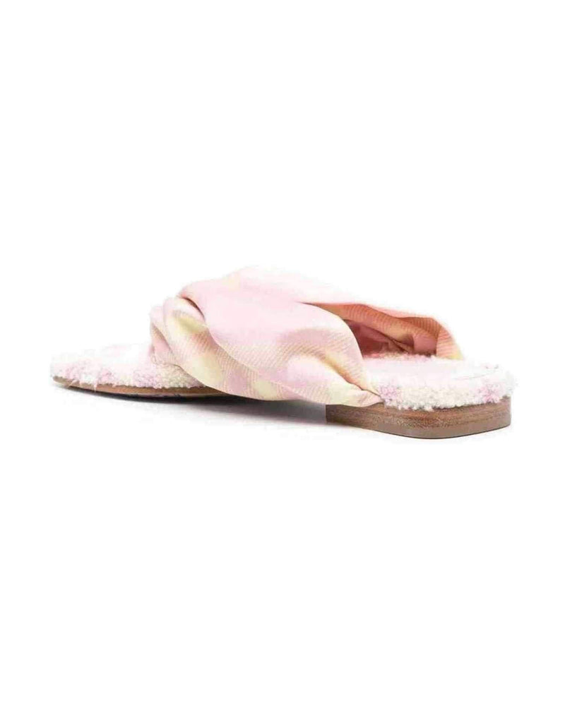 Burberry Check Thong Sandals Sandals