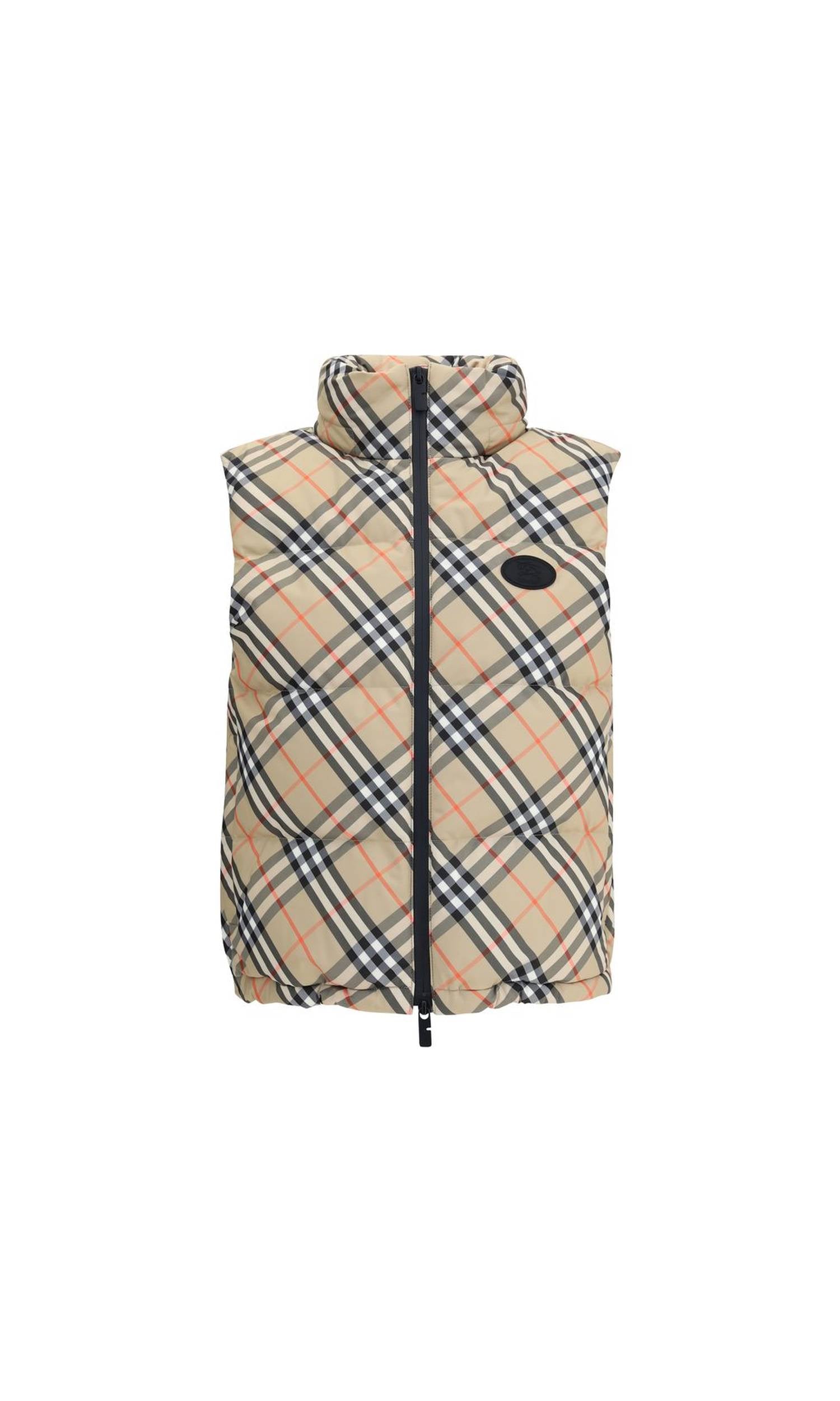 Burberry Check Vest Down Jacket Glam Steals