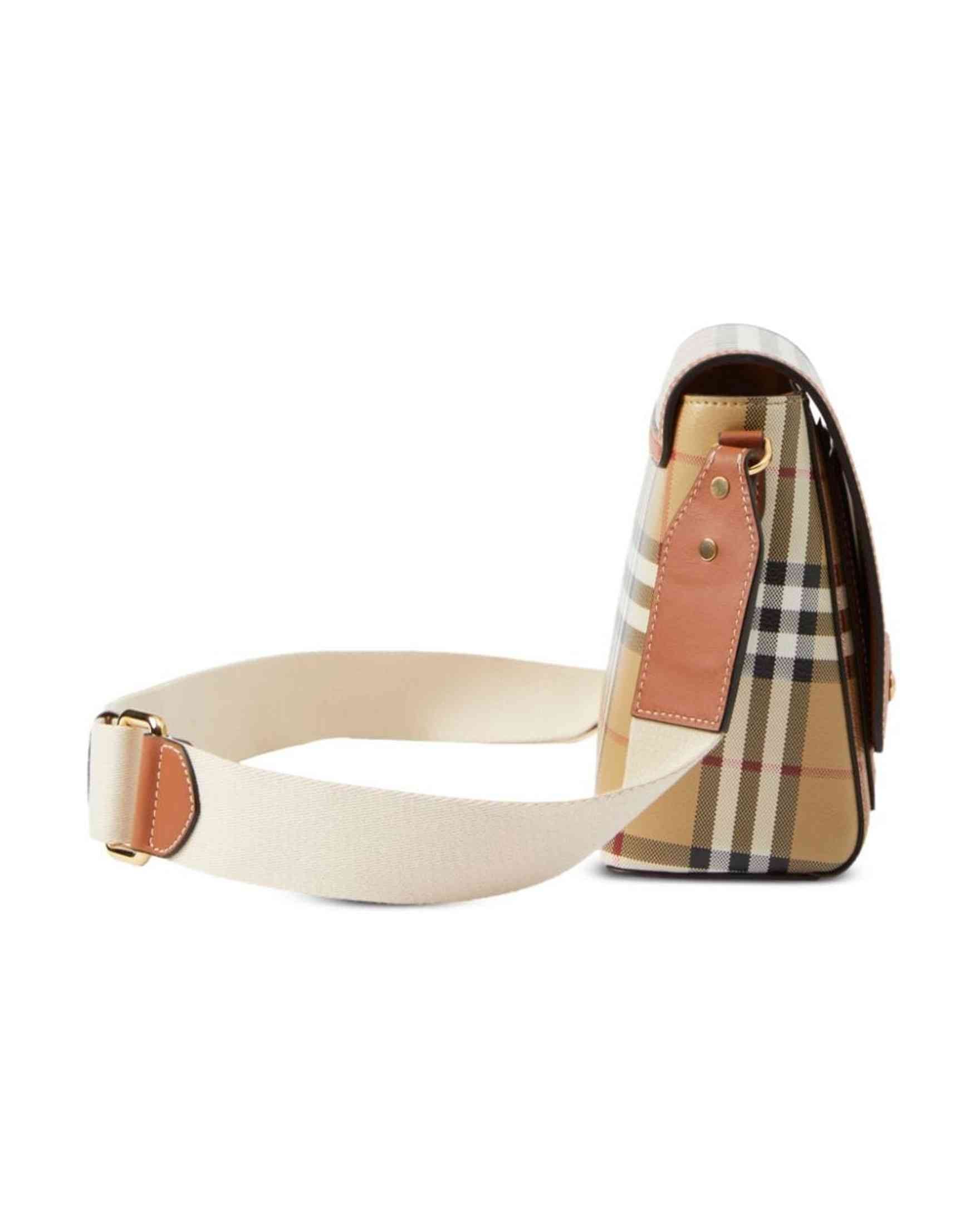 Burberry Checked Note Shoulder Bag Glam Steals