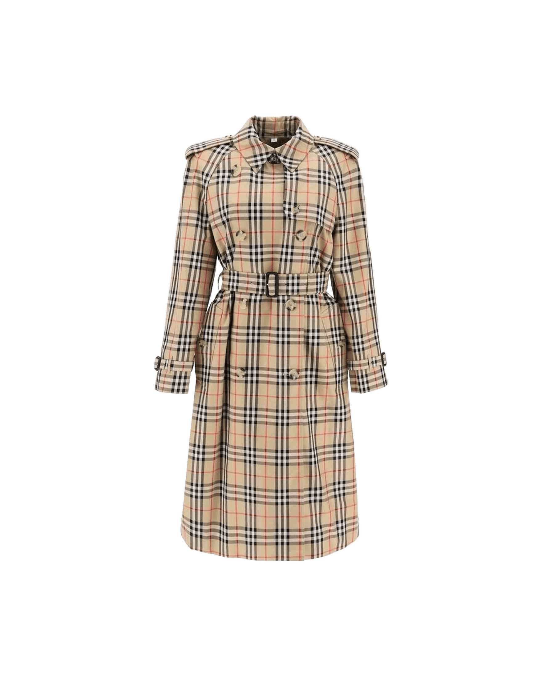 Burberry Checked Trench Glam Steals