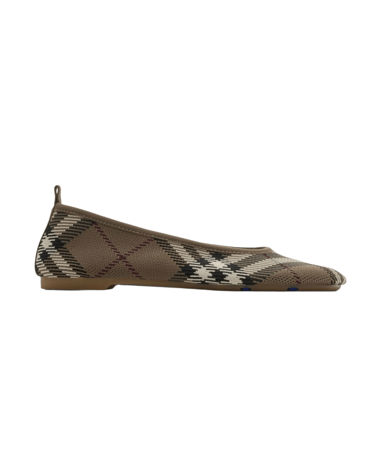 Burberry Checkered Ballerina In Jacquard Glam Steals