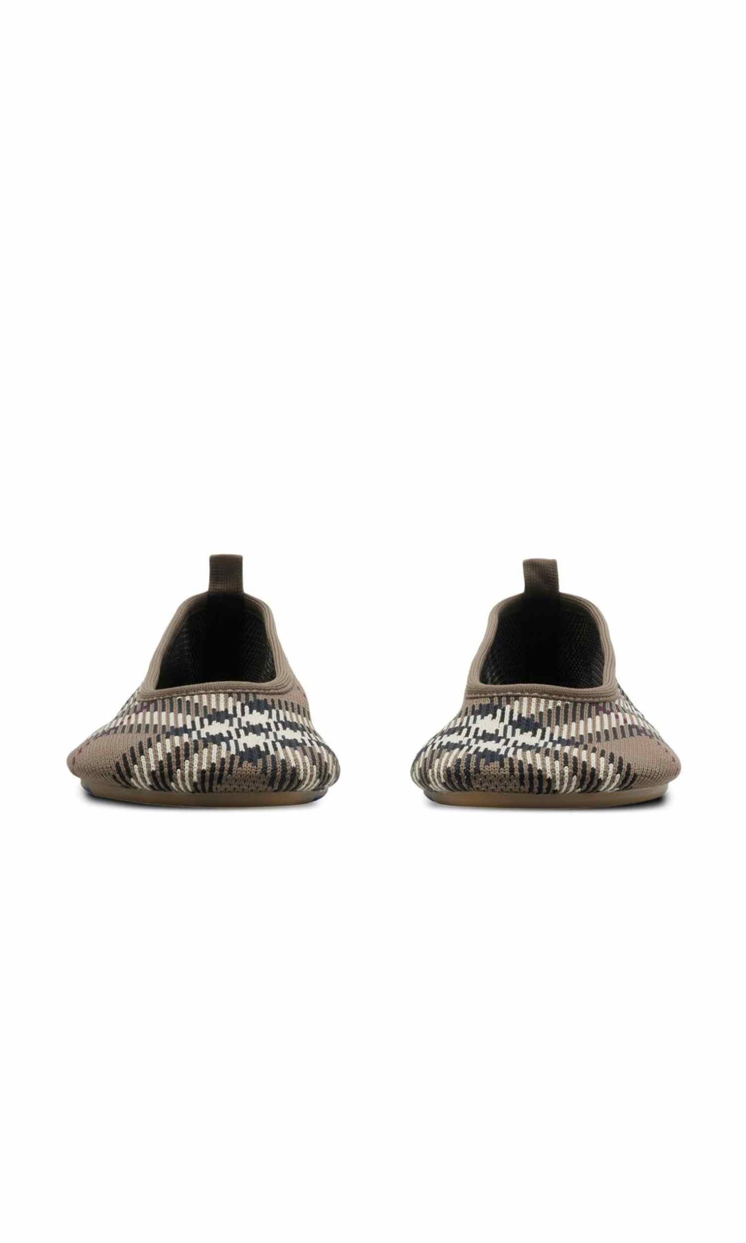 Burberry Checkered Ballerina in Jacquard Glam Steals