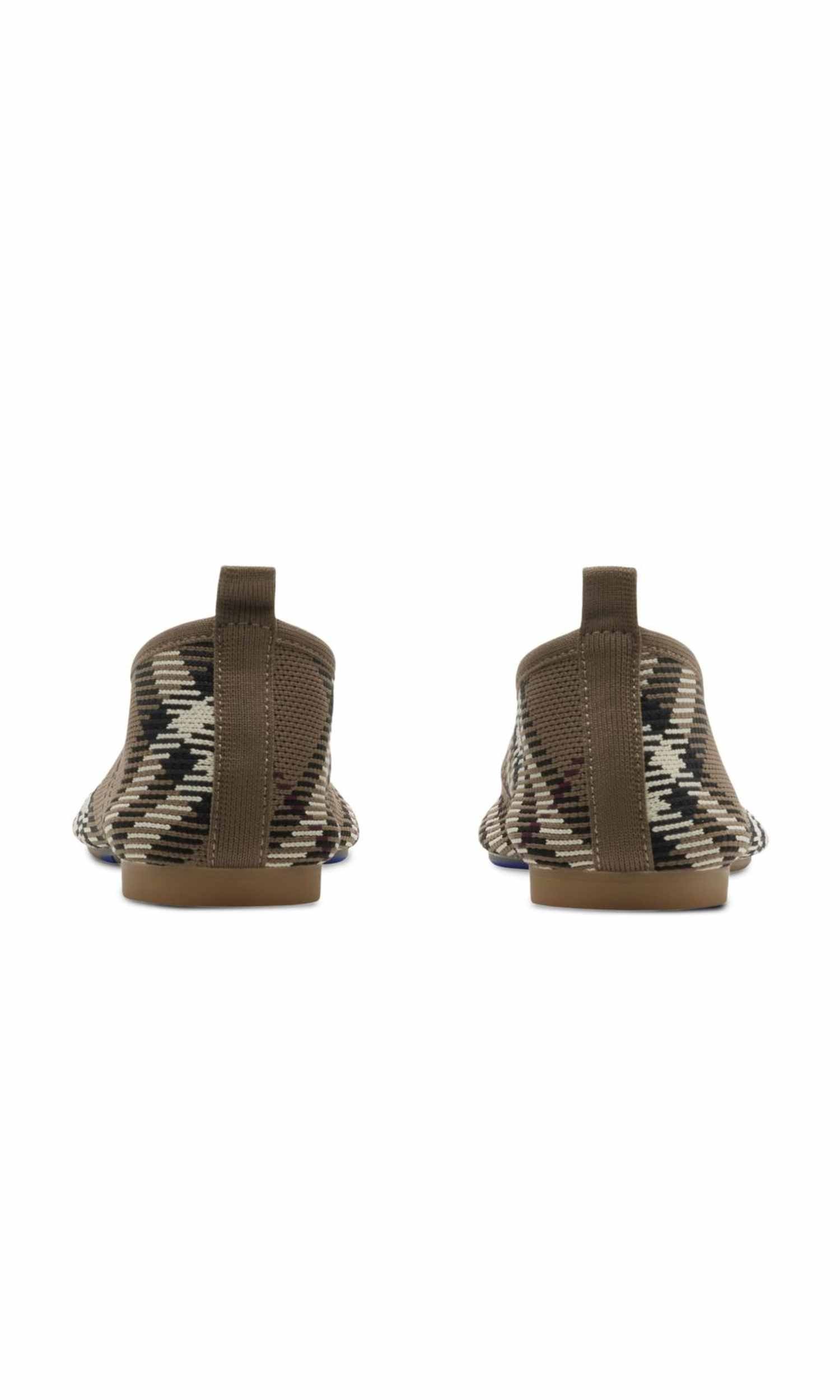 Burberry Checkered Ballerina in Jacquard Glam Steals