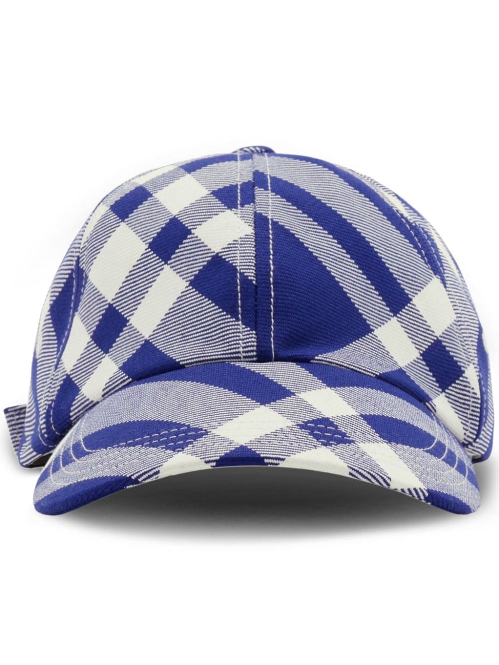 Burberry Checkered Baseball Cap Glam Steals