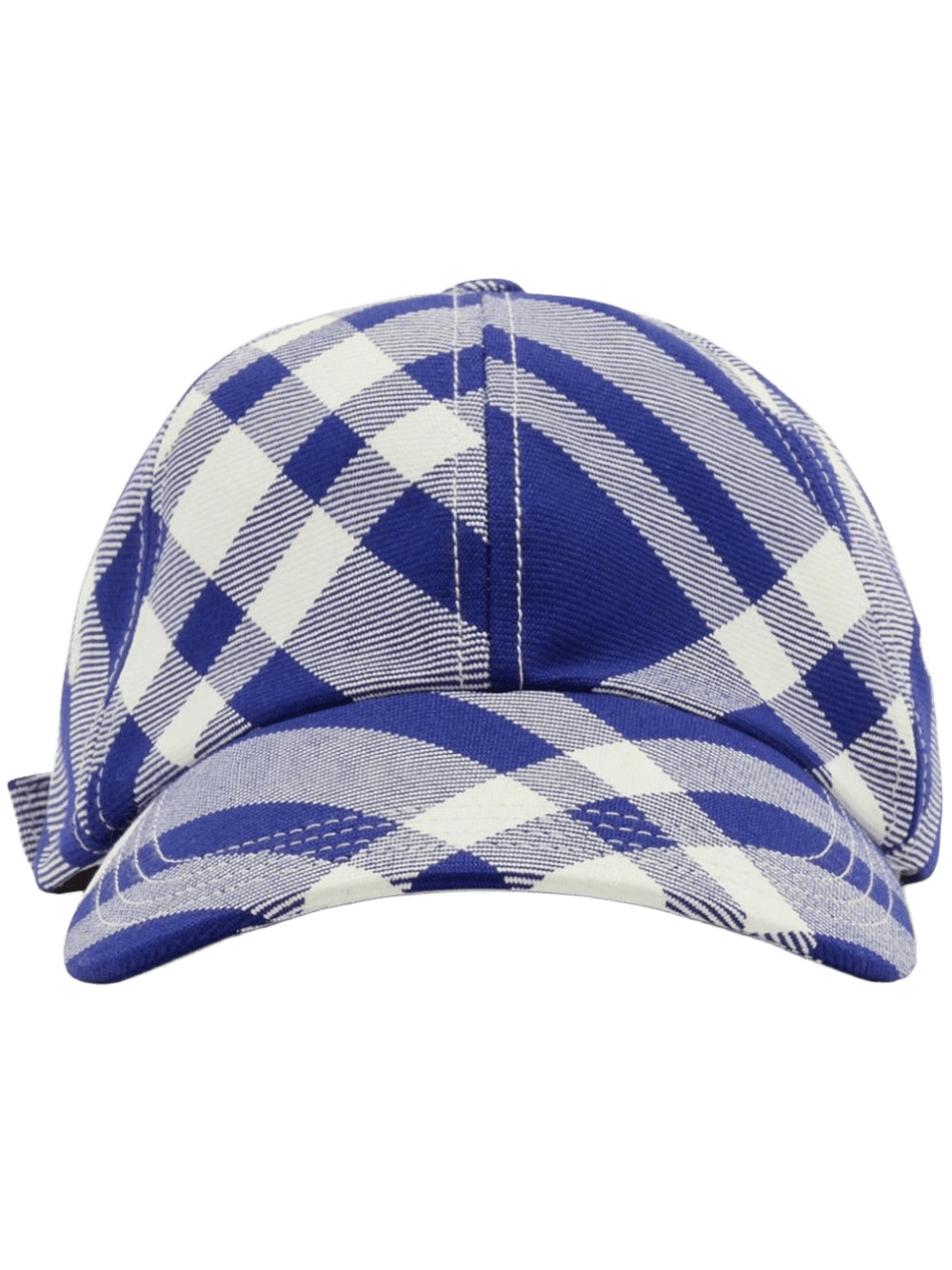Burberry Checkered Baseball Cap Glam Steals
