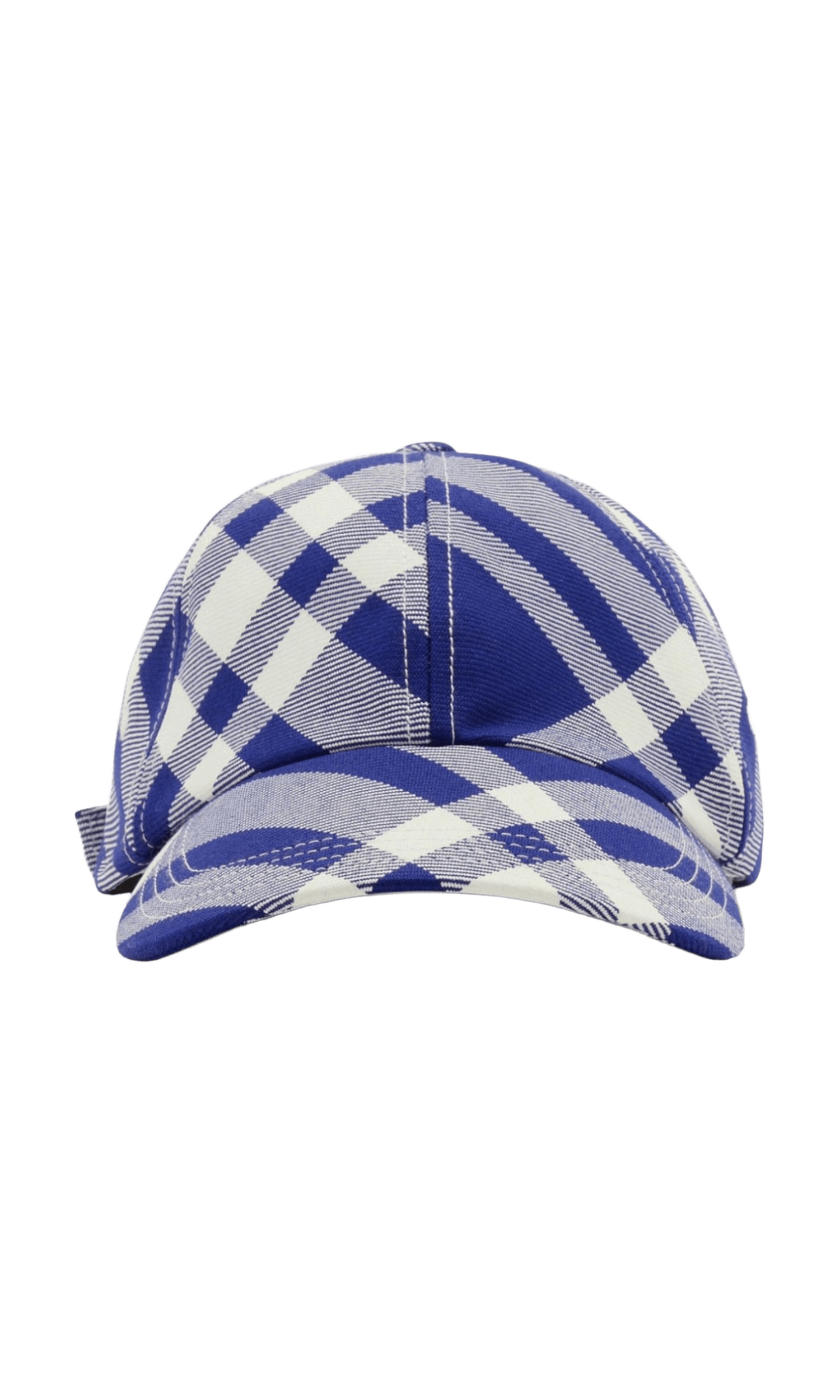 Burberry Checkered Baseball Cap Glam Steals