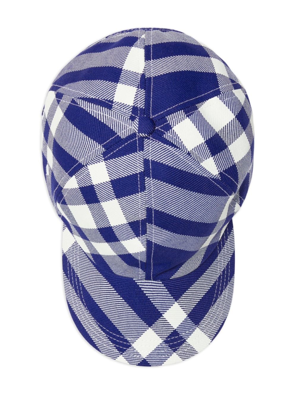 Burberry Checkered Baseball Cap Glam Steals