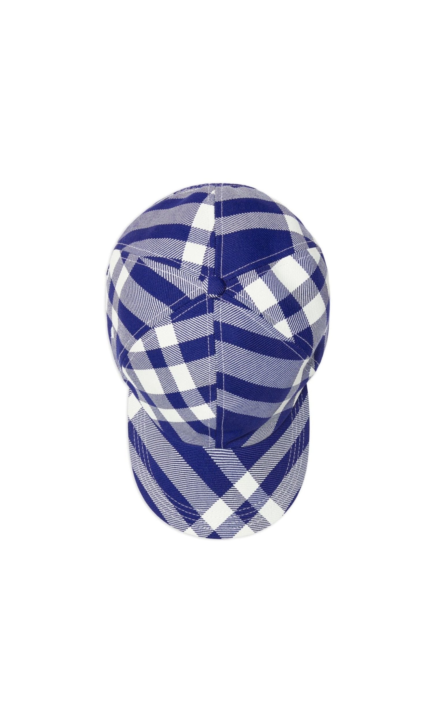 Burberry Checkered Baseball Cap Glam Steals
