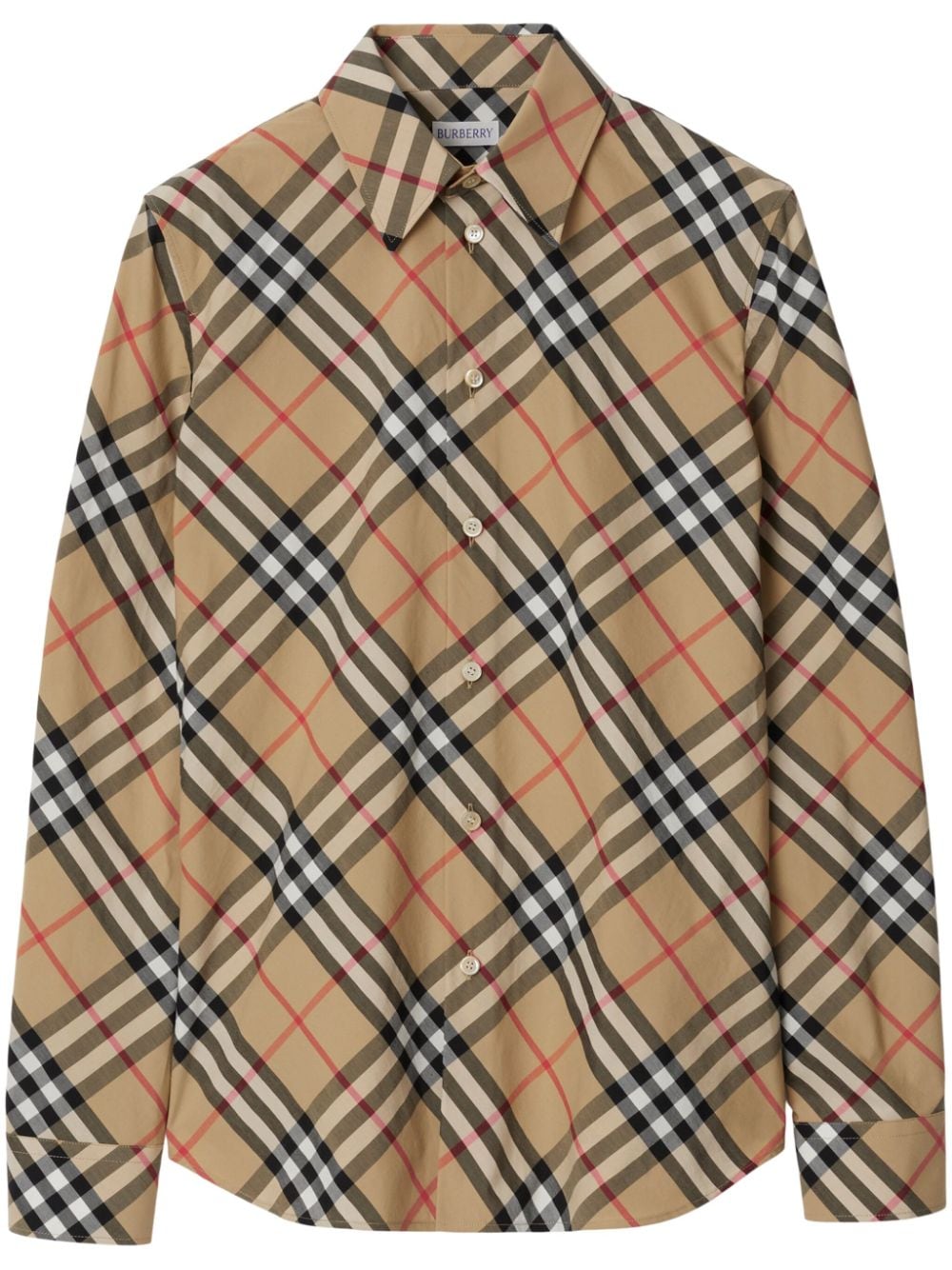 Burberry Checkered Shirt Glam Steals