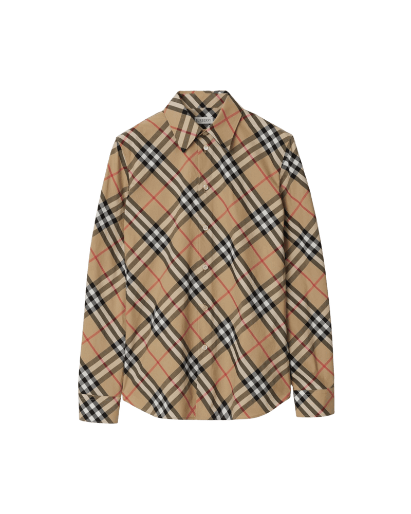 Burberry Checkered Shirt Glam Steals