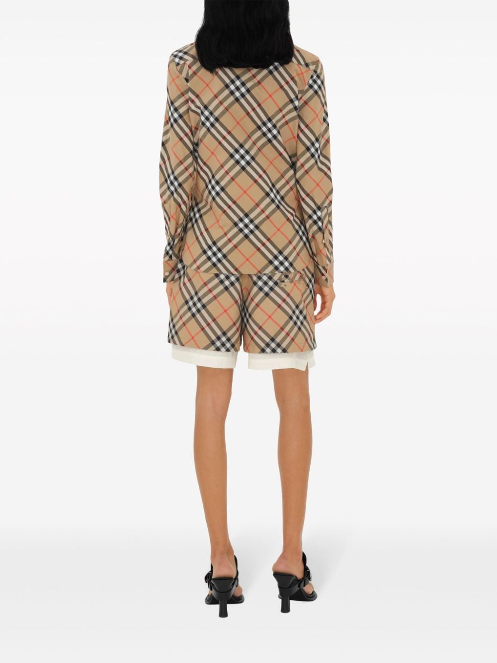Burberry Checkered Shirt Glam Steals
