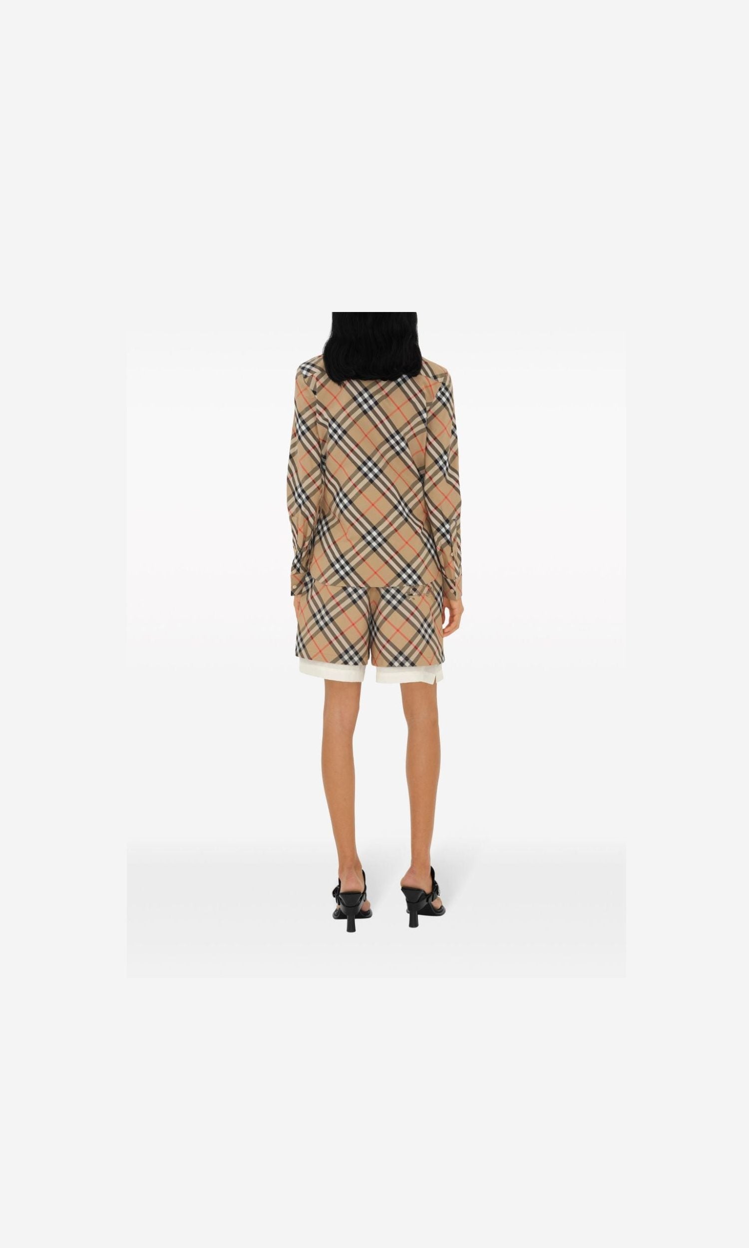 Burberry Checkered Shirt Glam Steals