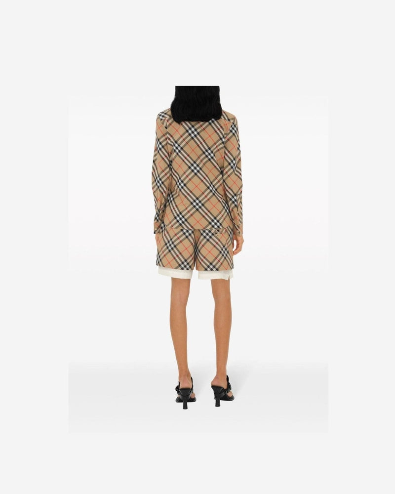 Burberry Checkered Shirt Glam Steals