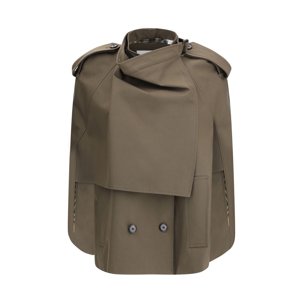 Burberry Cotton Cape Glam Steals