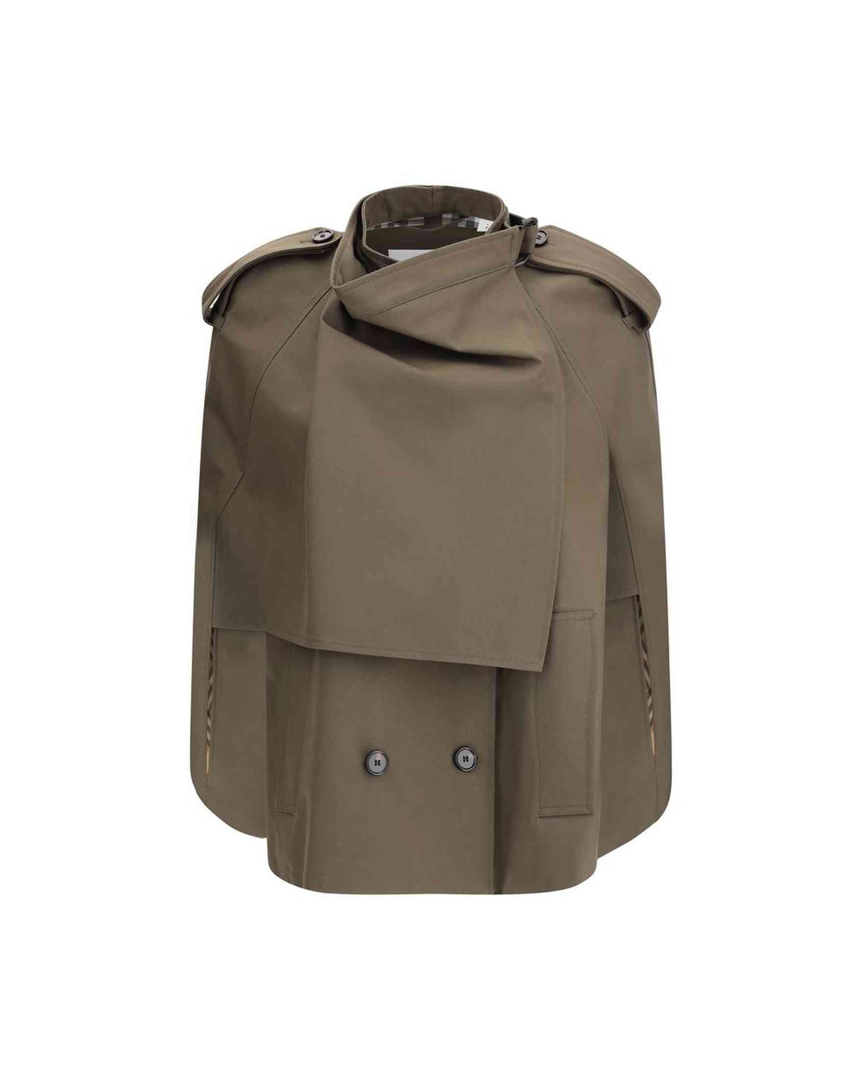 Burberry Cotton Cape Glam Steals