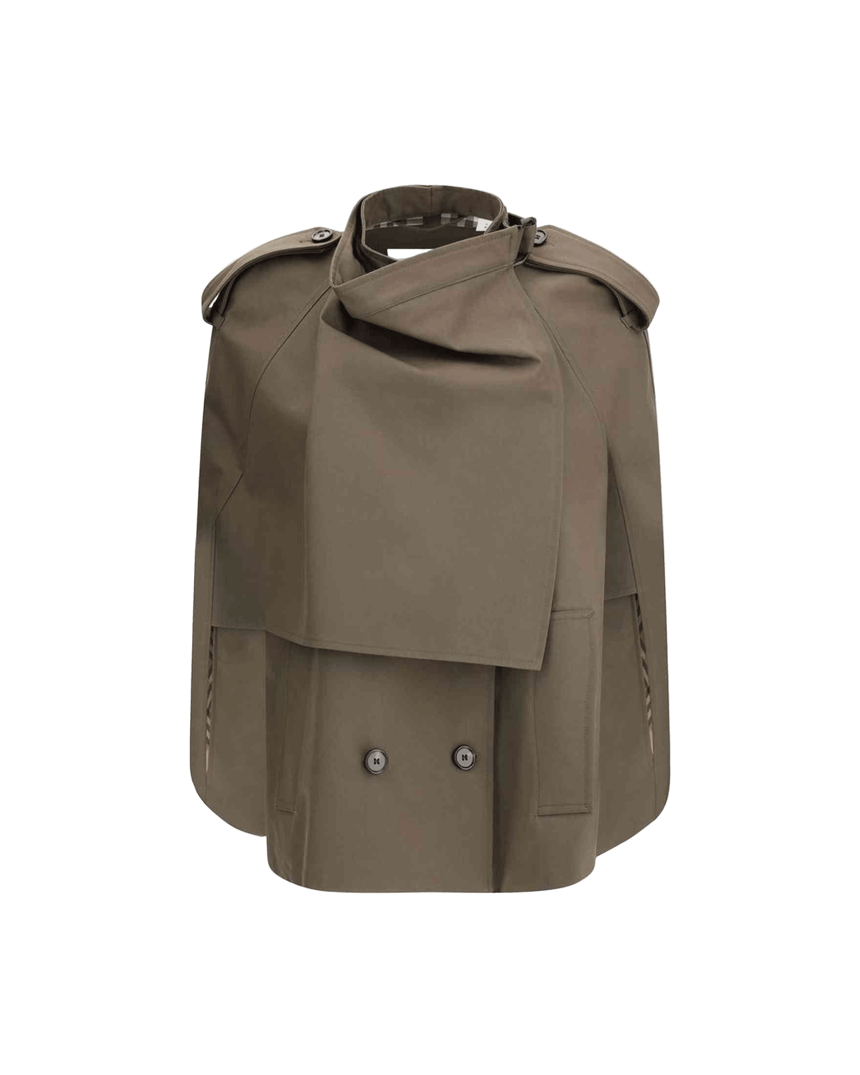 Burberry Cotton Cape Glam Steals