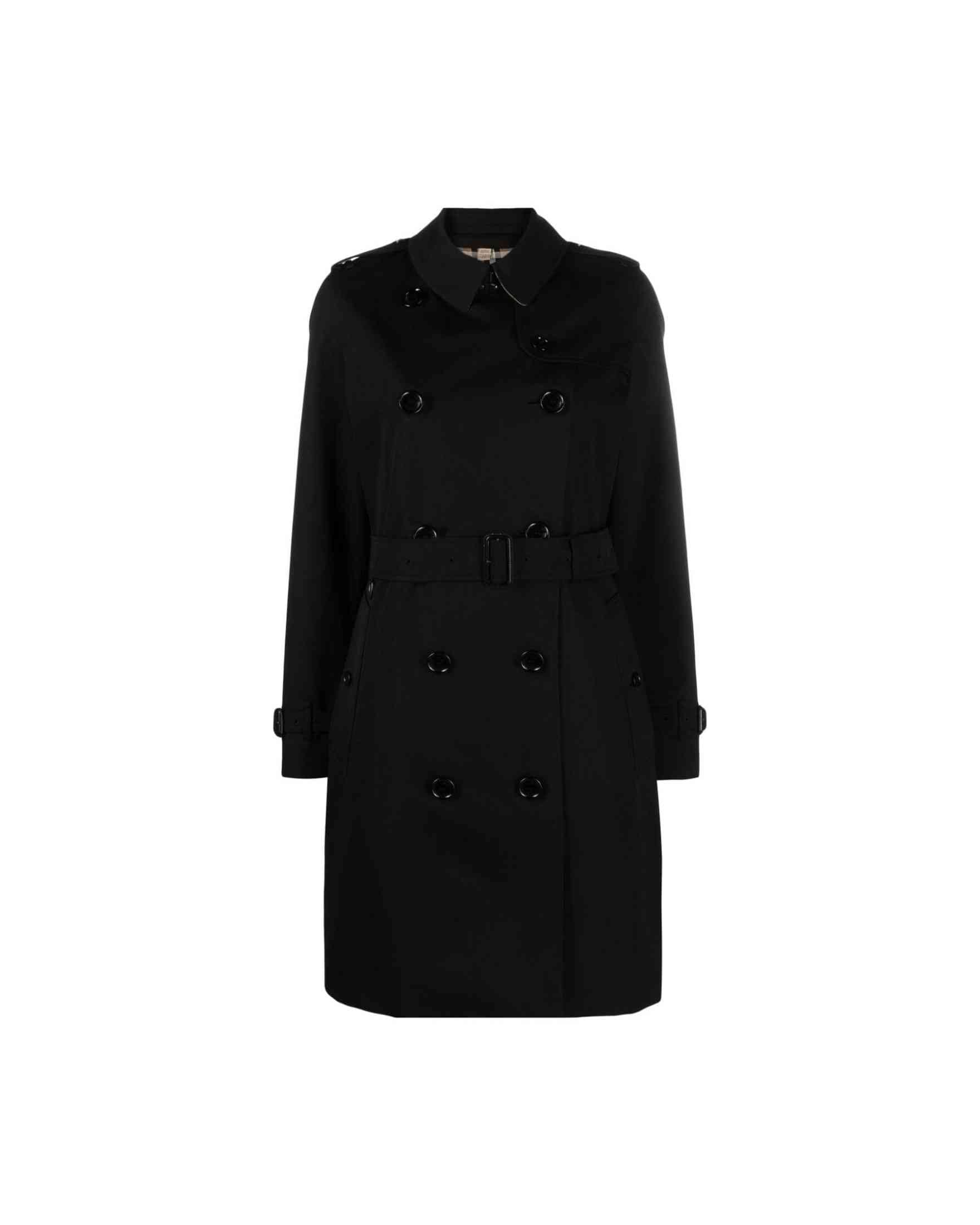 Burberry Cotton Double Breasted Coat Glam Steals