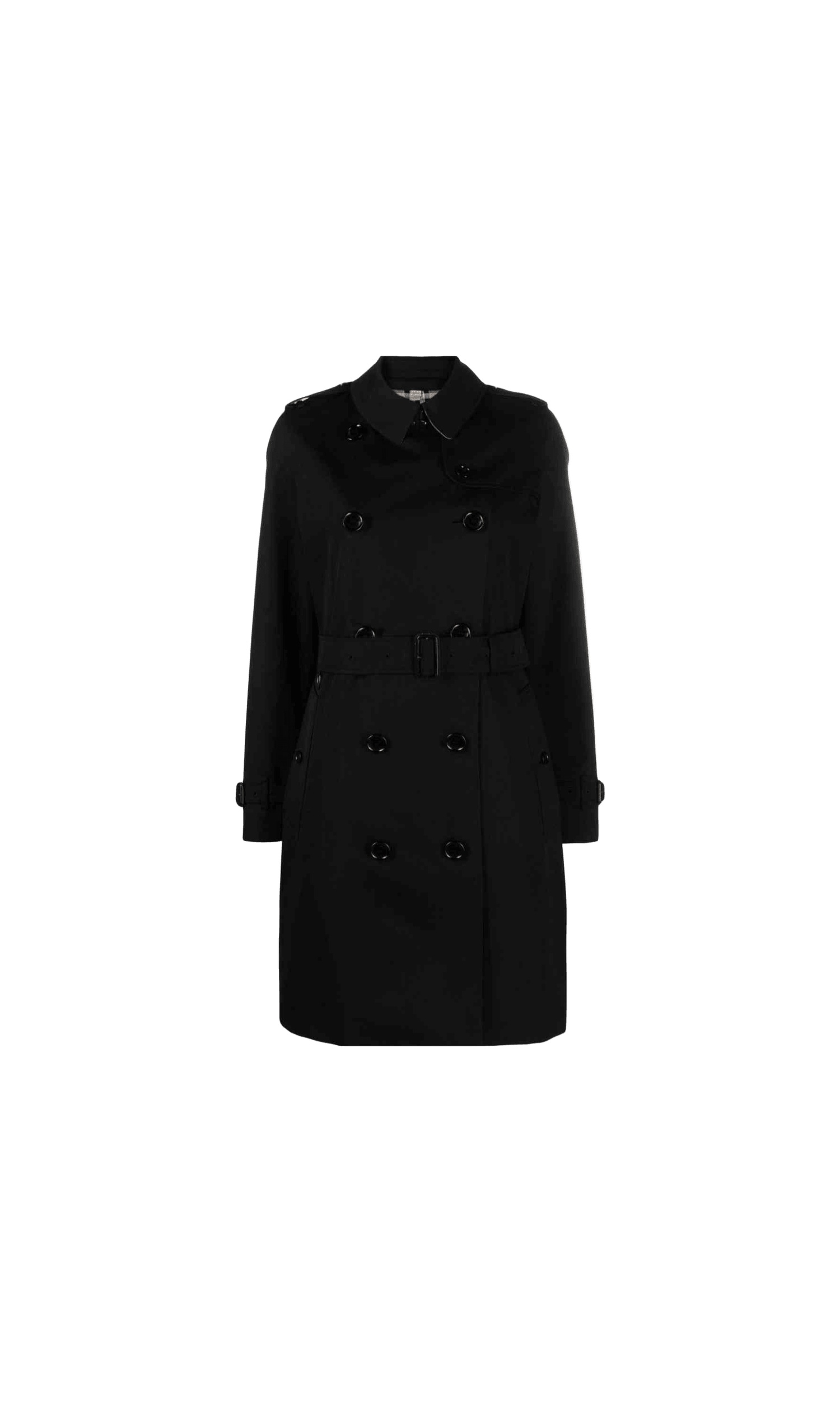 Burberry Cotton Double Breasted Coat Glam Steals
