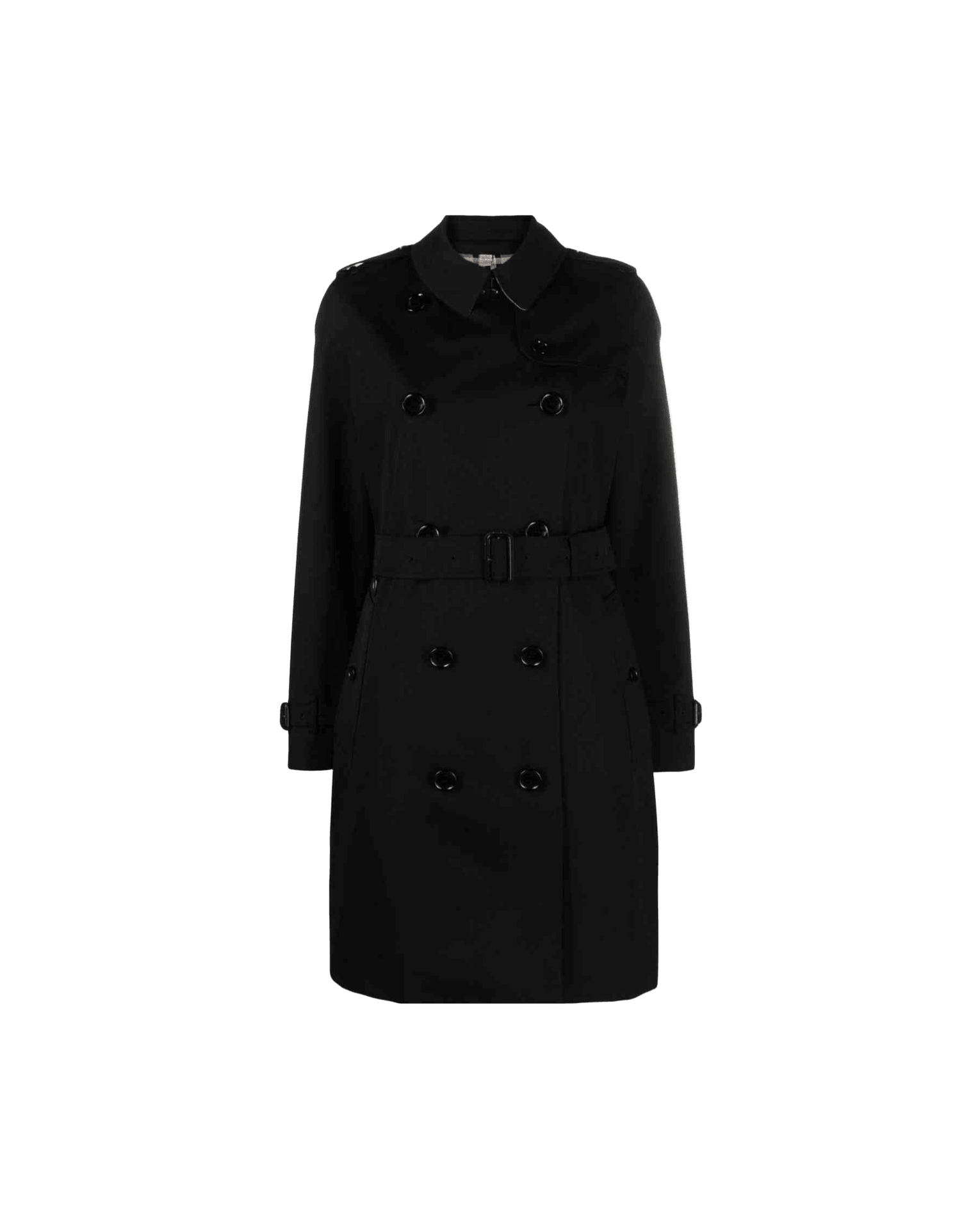 Burberry Cotton Double Breasted Coat Glam Steals