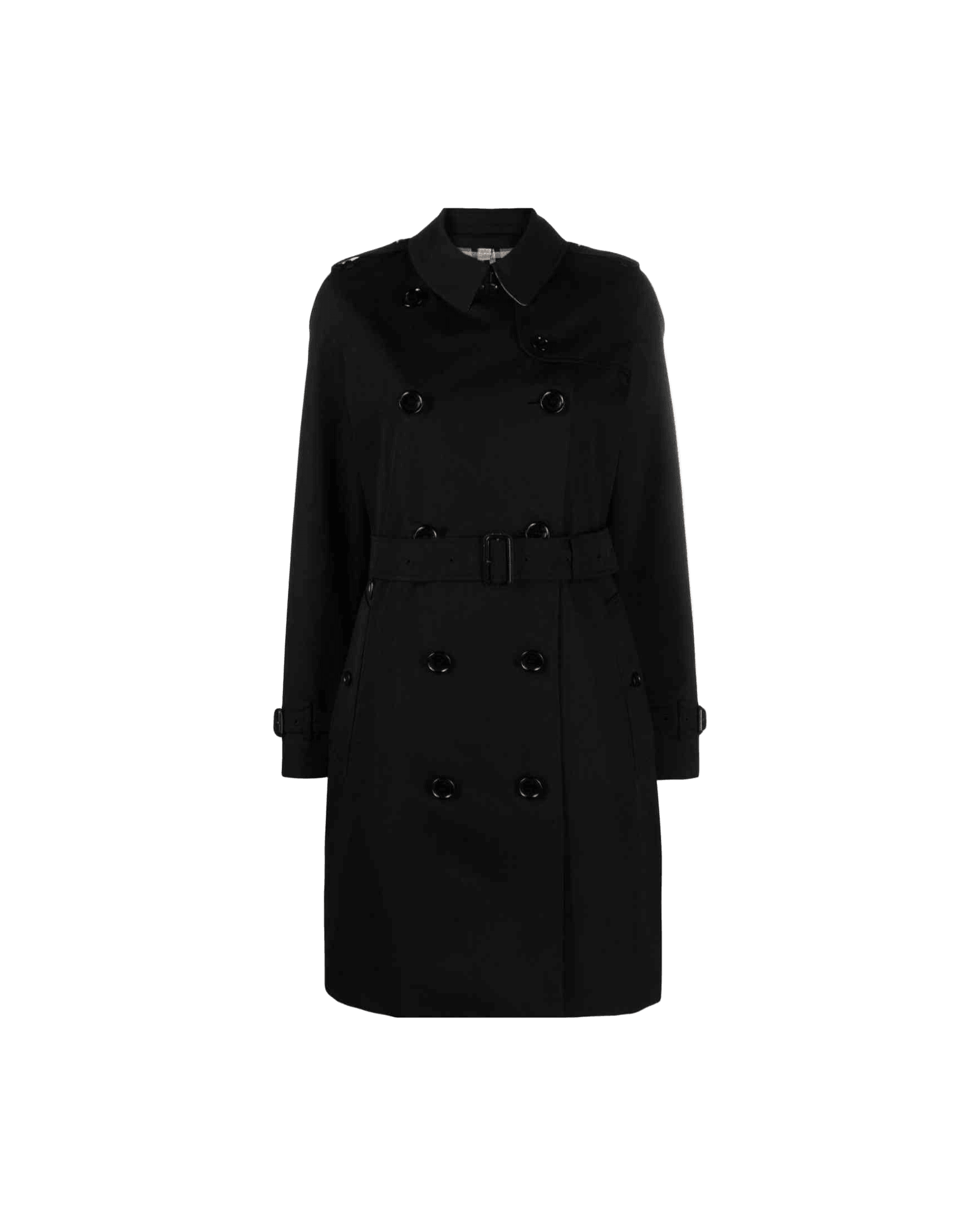 Burberry Cotton Double Breasted Coat Glam Steals
