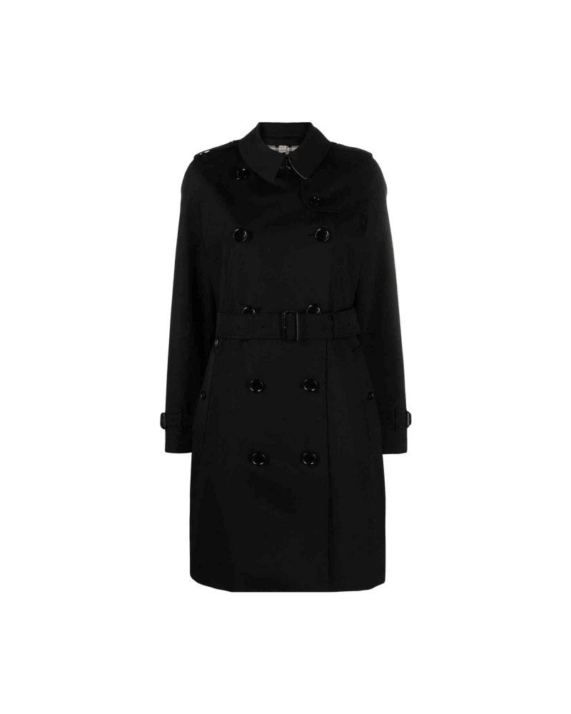 Burberry Cotton Double Breasted Coat Glam Steals