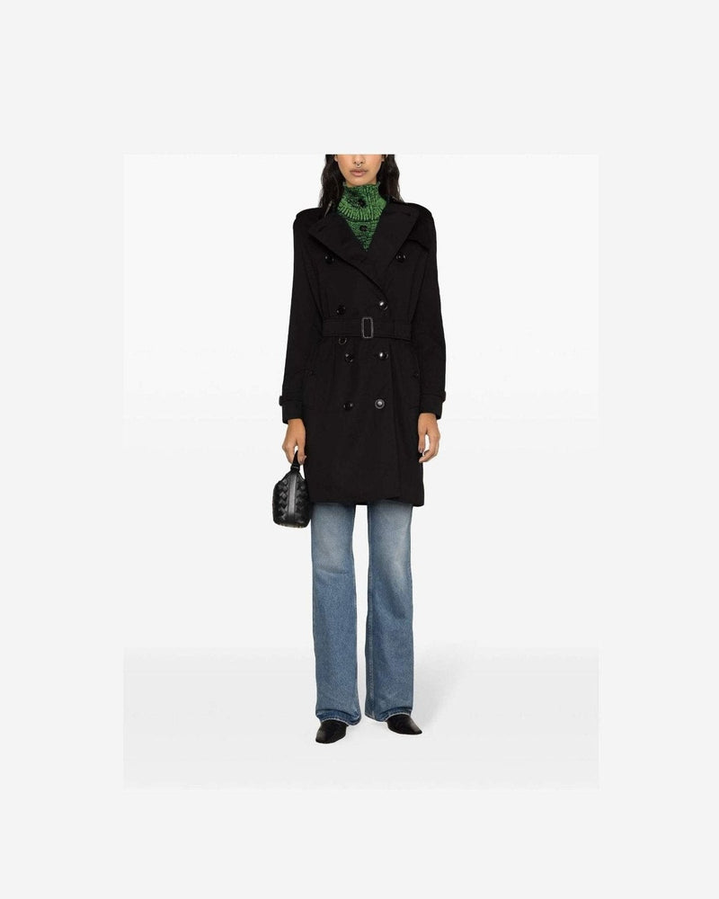 Burberry Cotton Double Breasted Coat Glam Steals