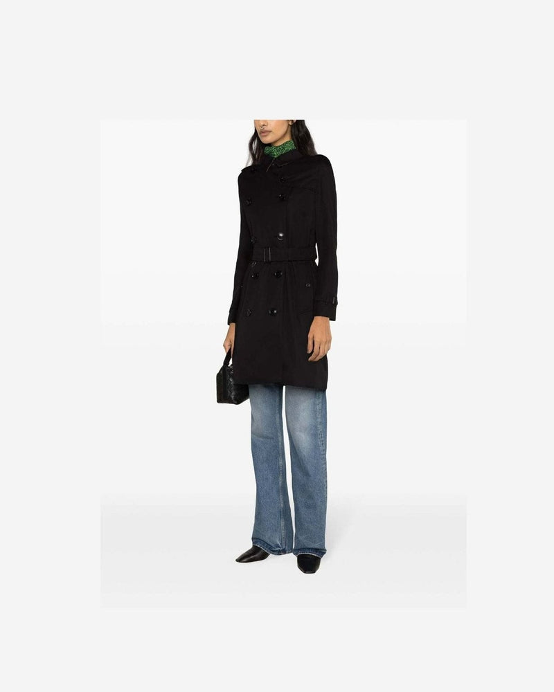 Burberry Cotton Double Breasted Coat Glam Steals