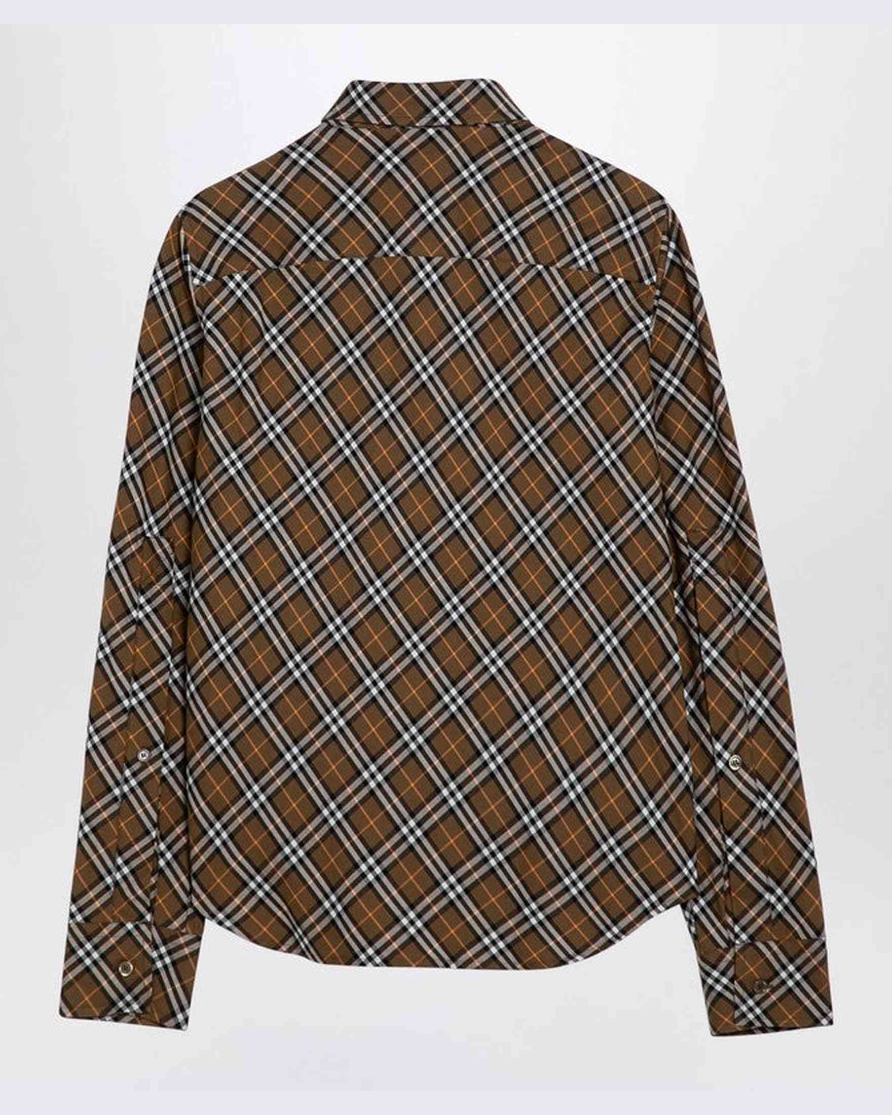 Burberry Cotton Oxid Coloured Check Shirt Glam Steals